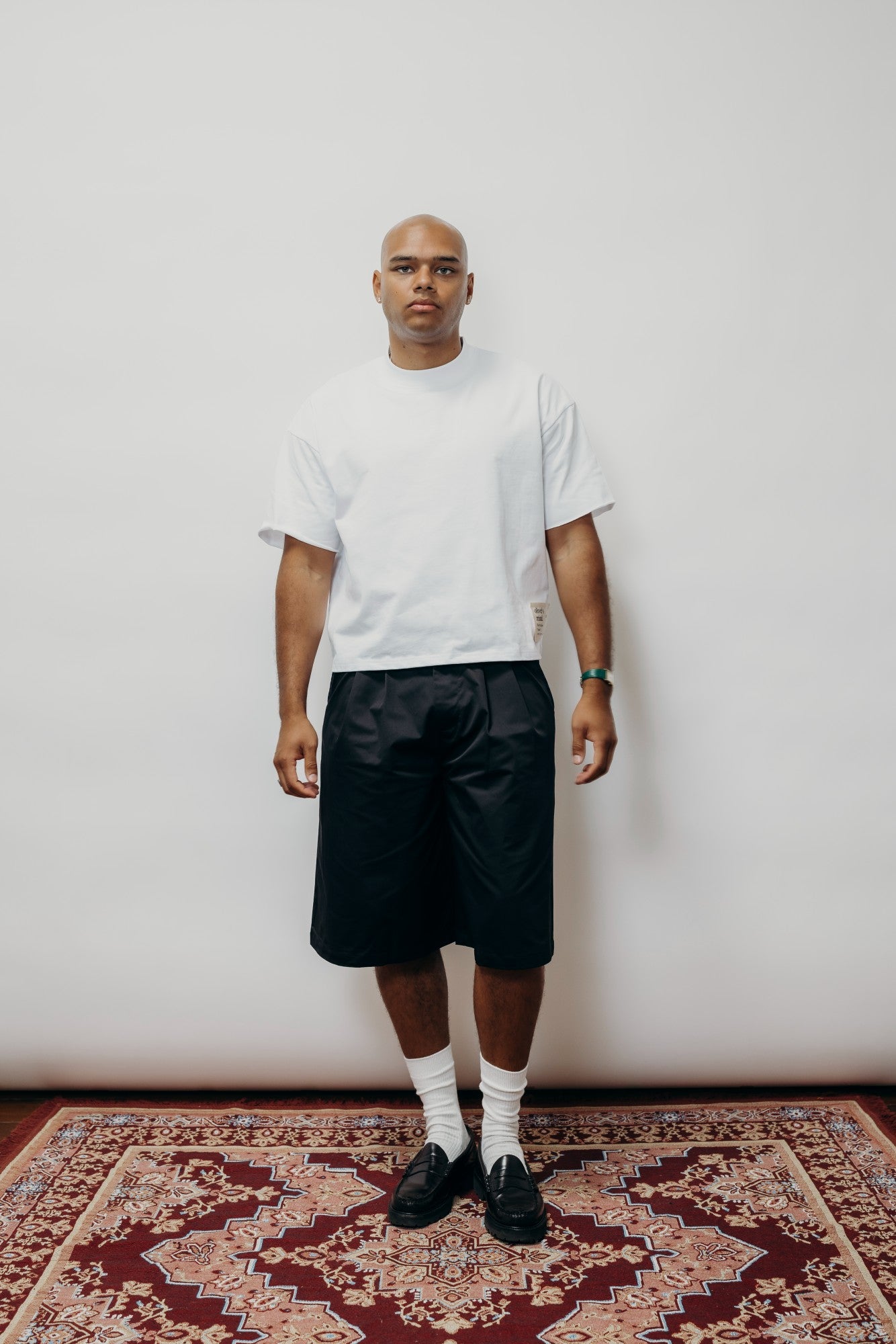 Sable Pleated Shorts
