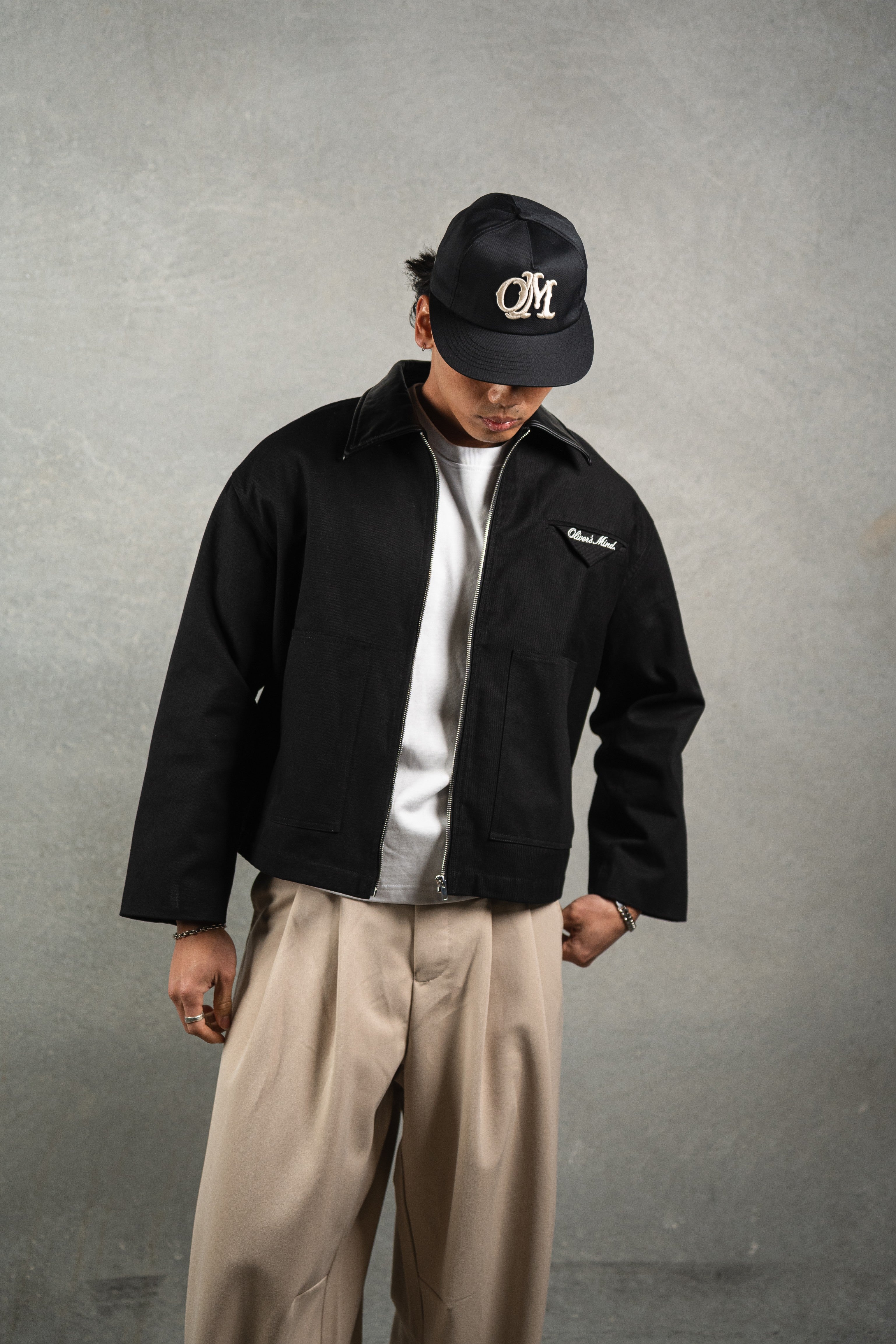 Nero Wide Brimmed Cap