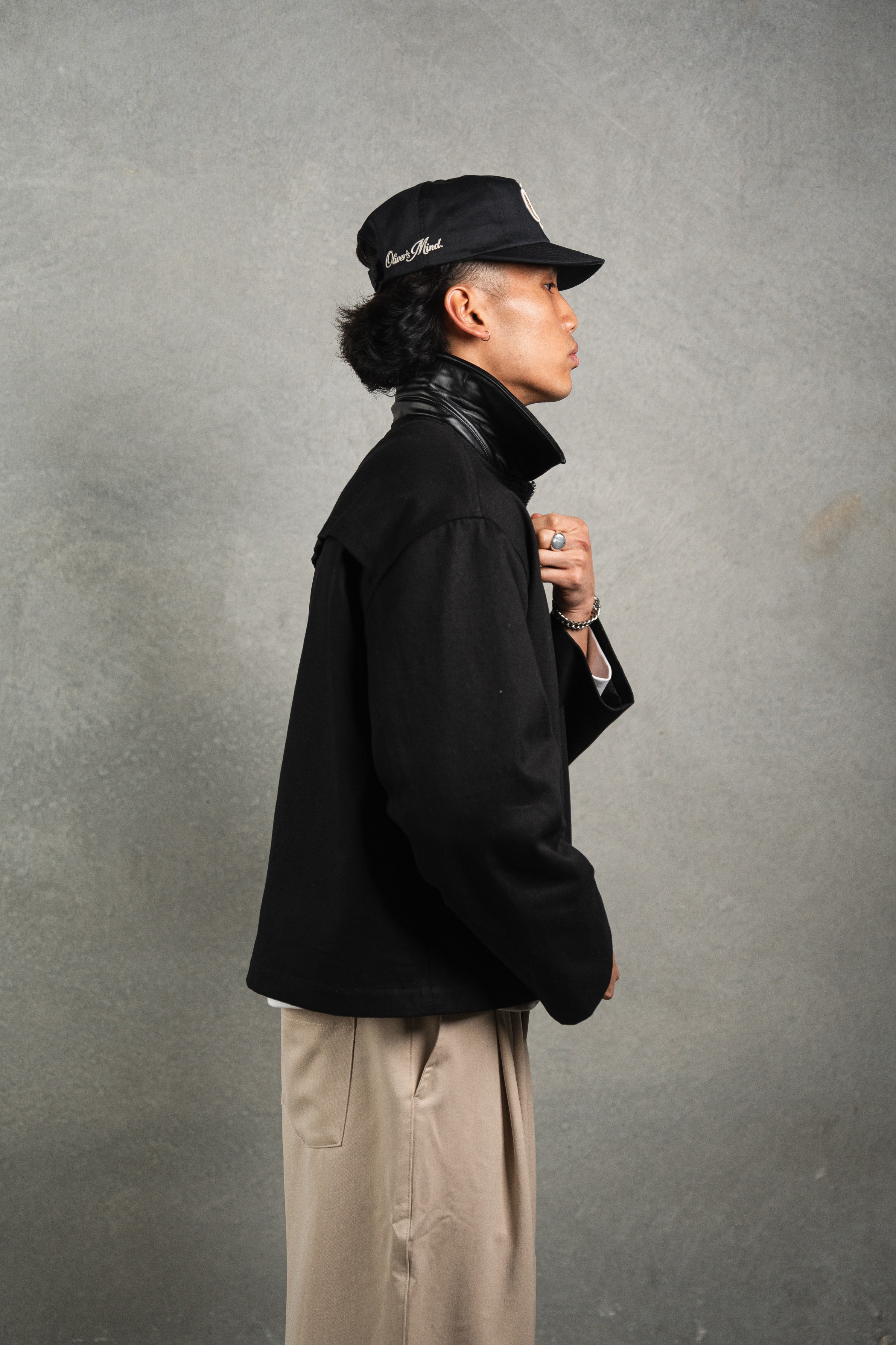 Nero Wide Brimmed Cap