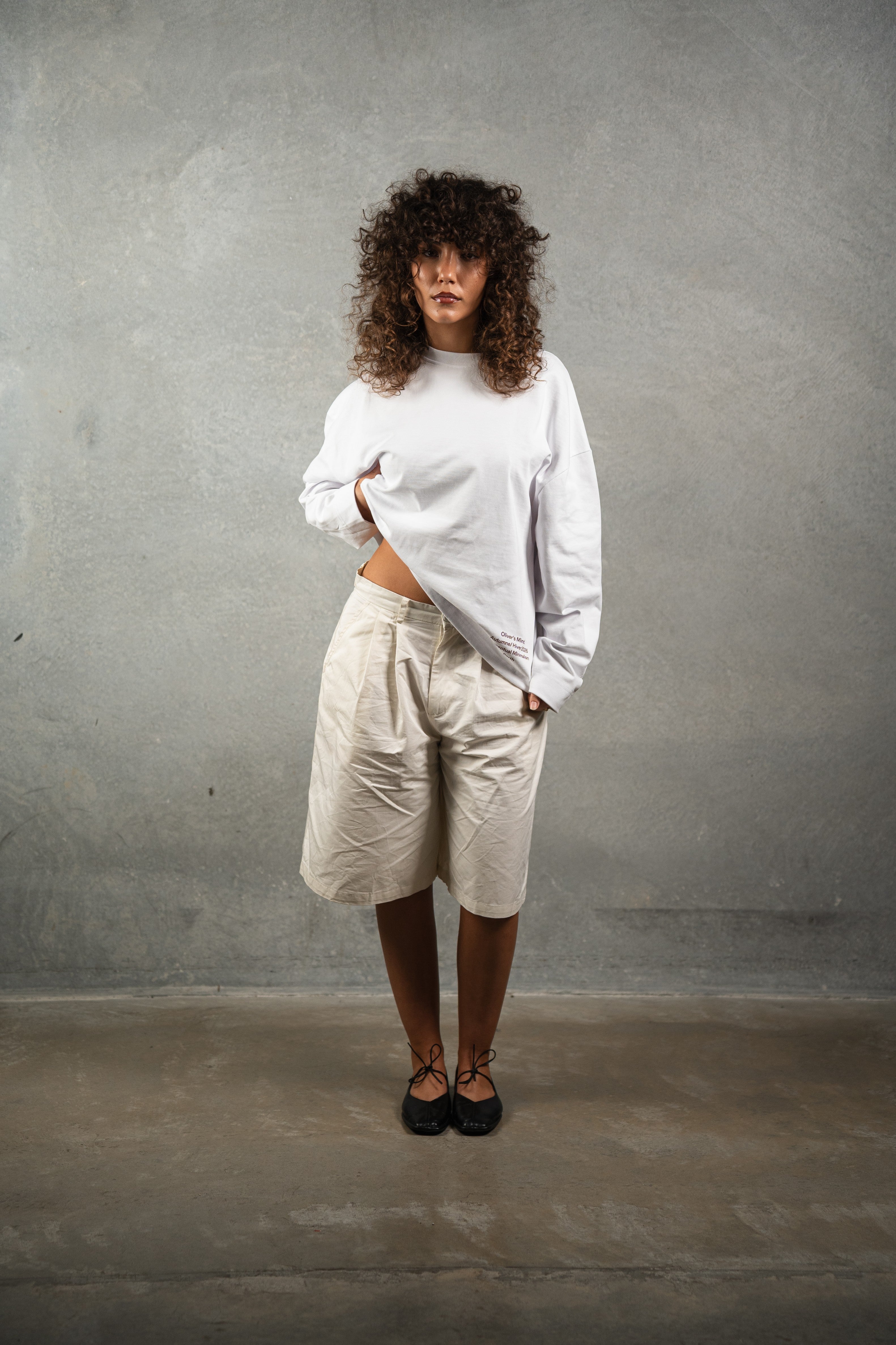 White Uniform Longsleeve