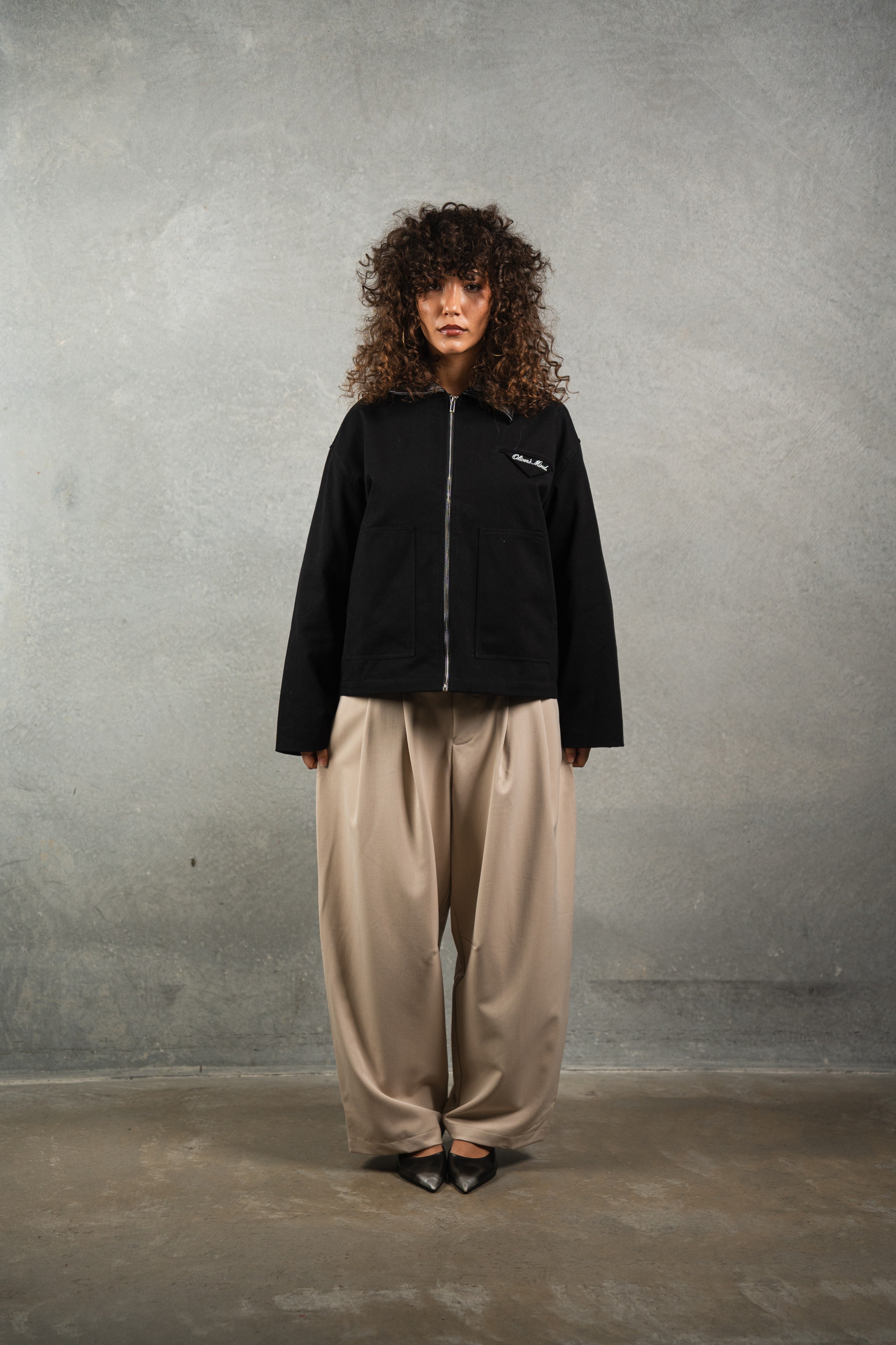 Dune Pleated Pants