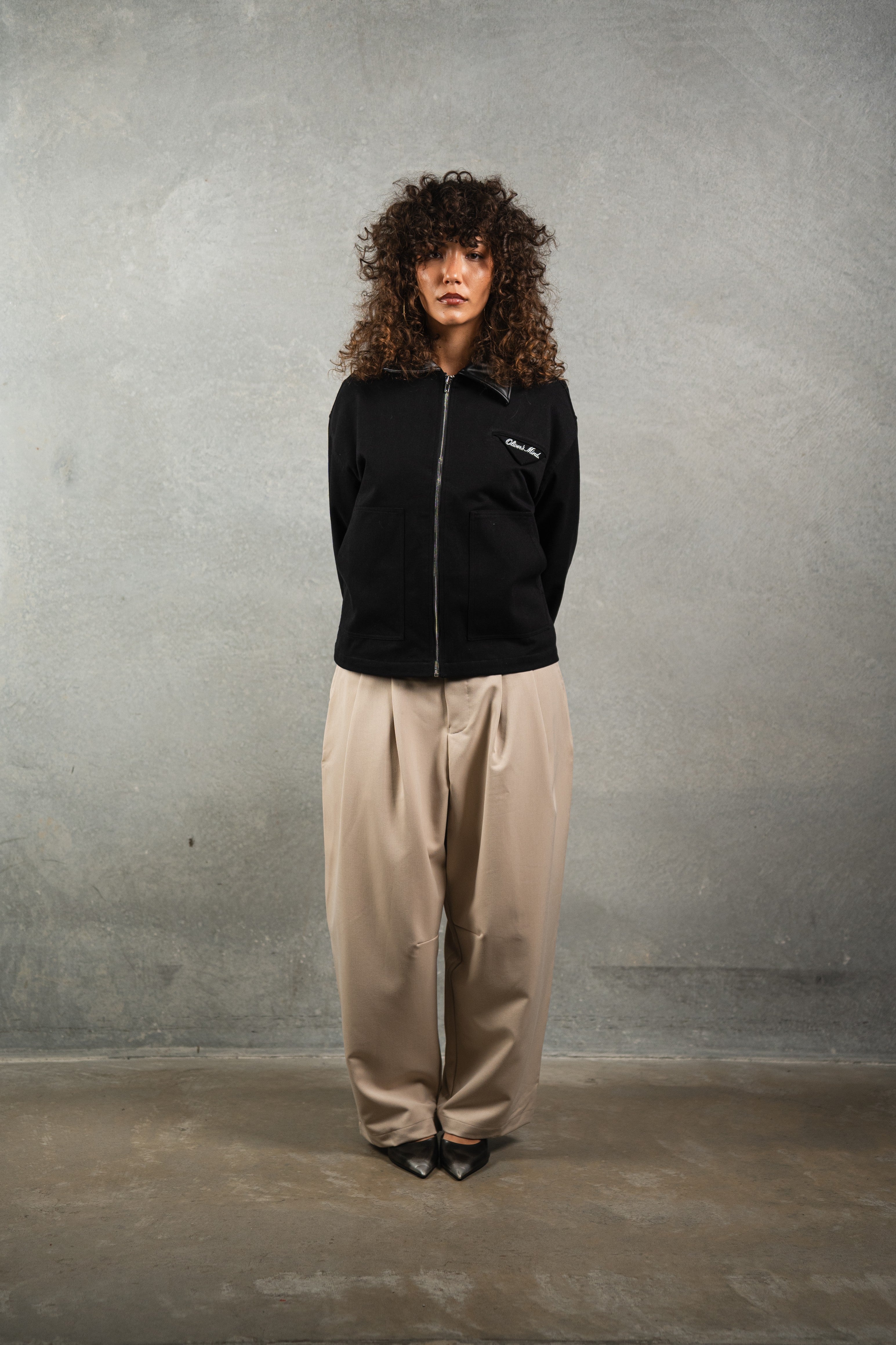 Dune Pleated Pants