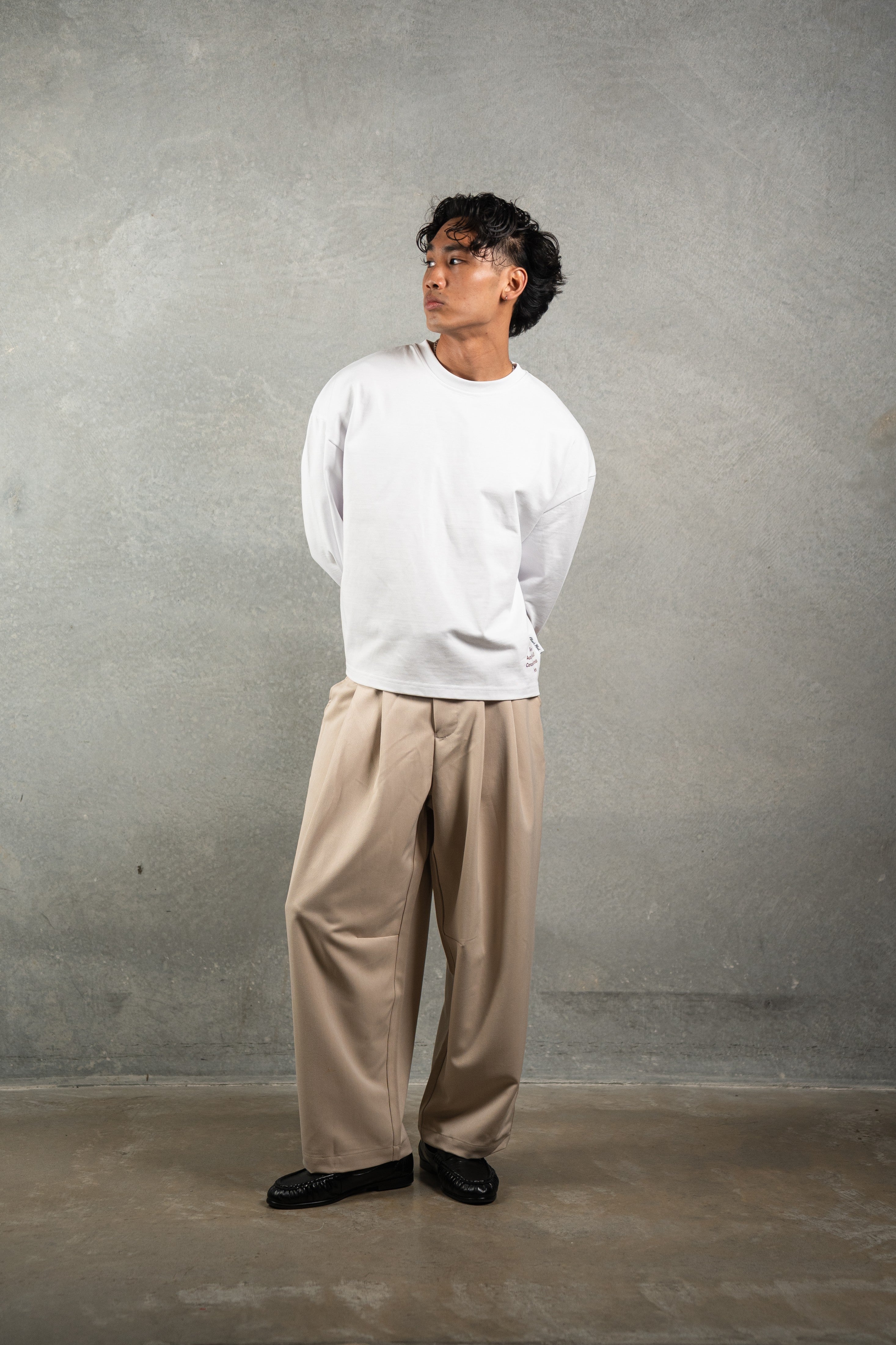 Dune Pleated Pants