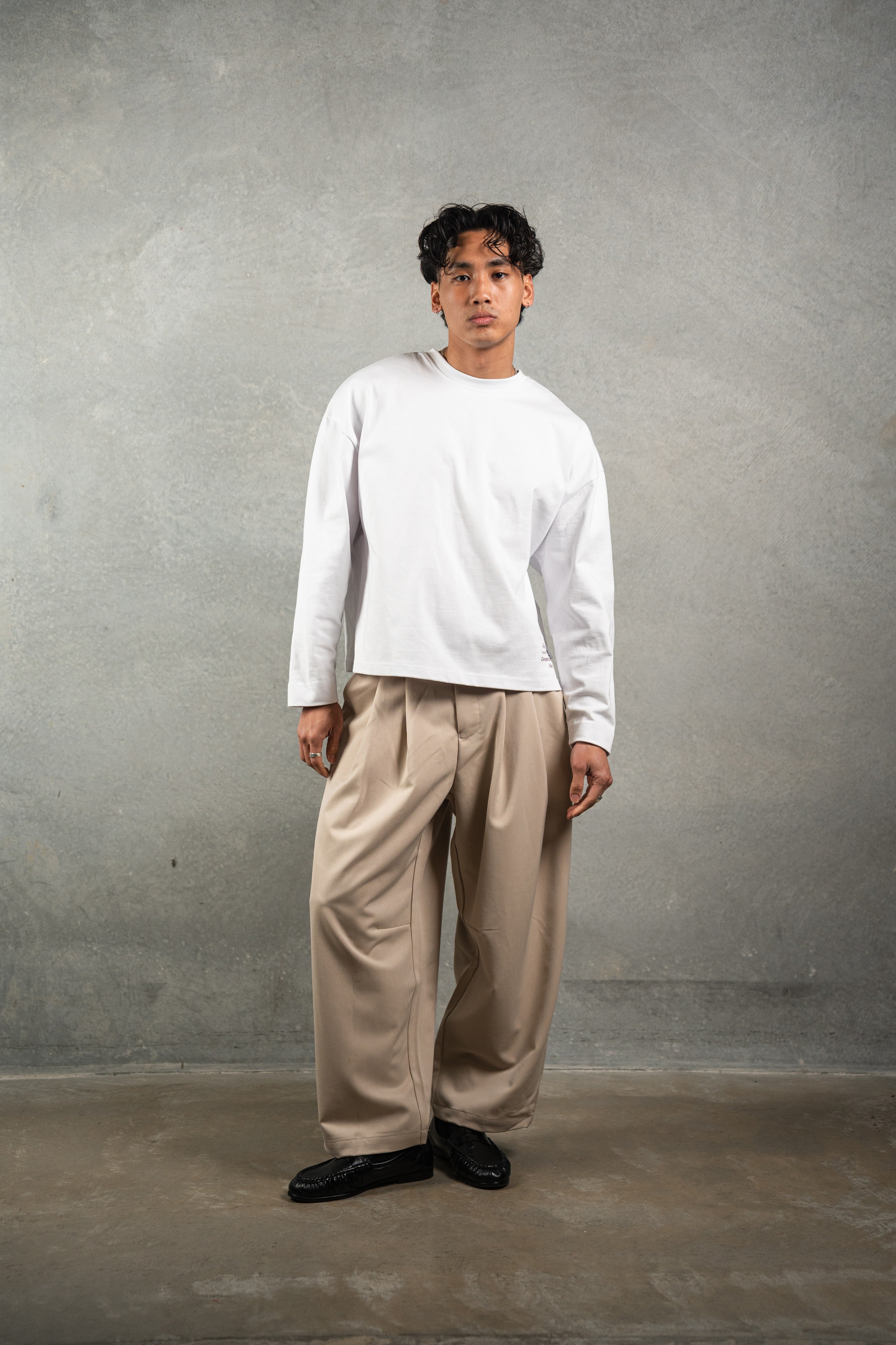 White Uniform Longsleeve