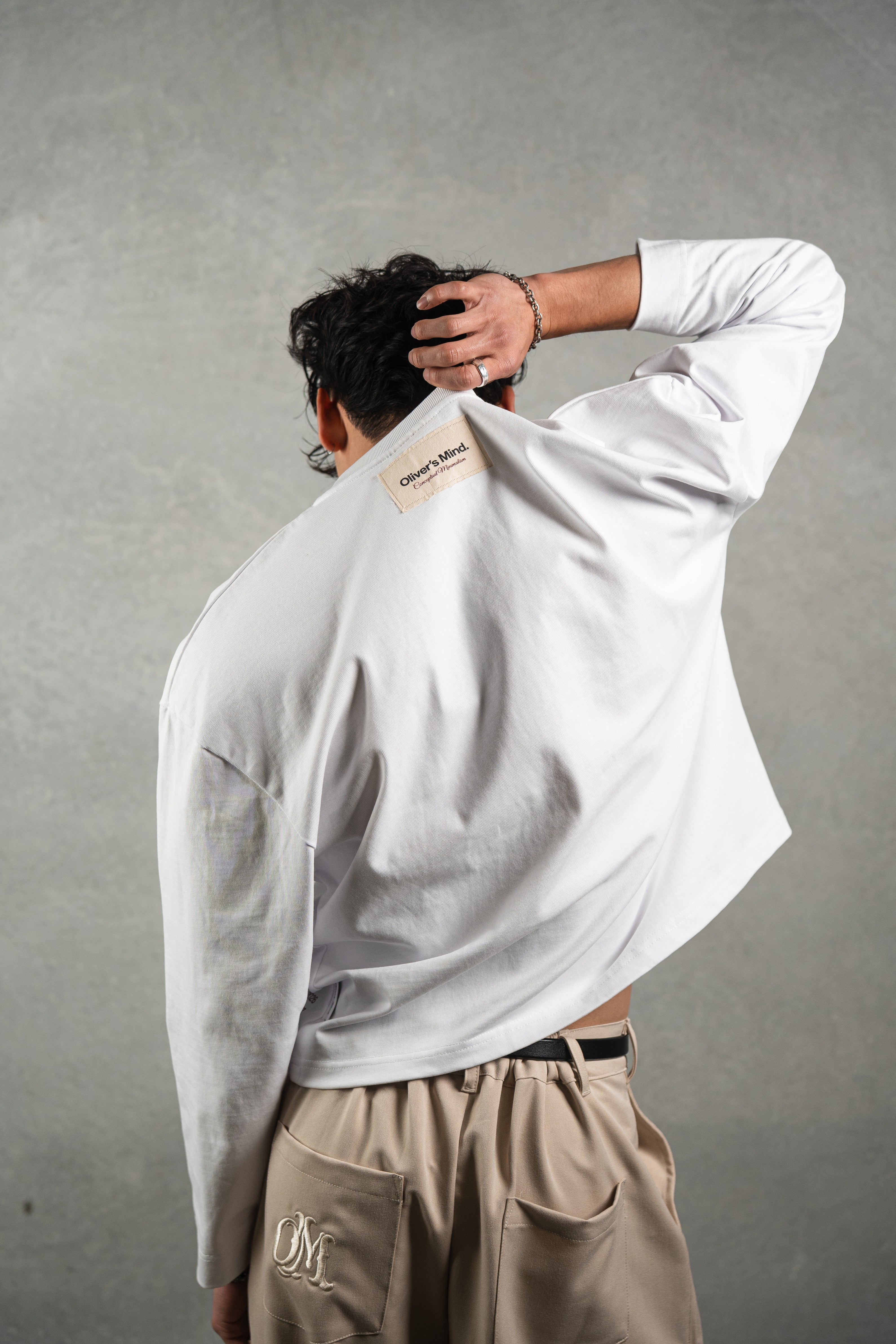 White Uniform Longsleeve