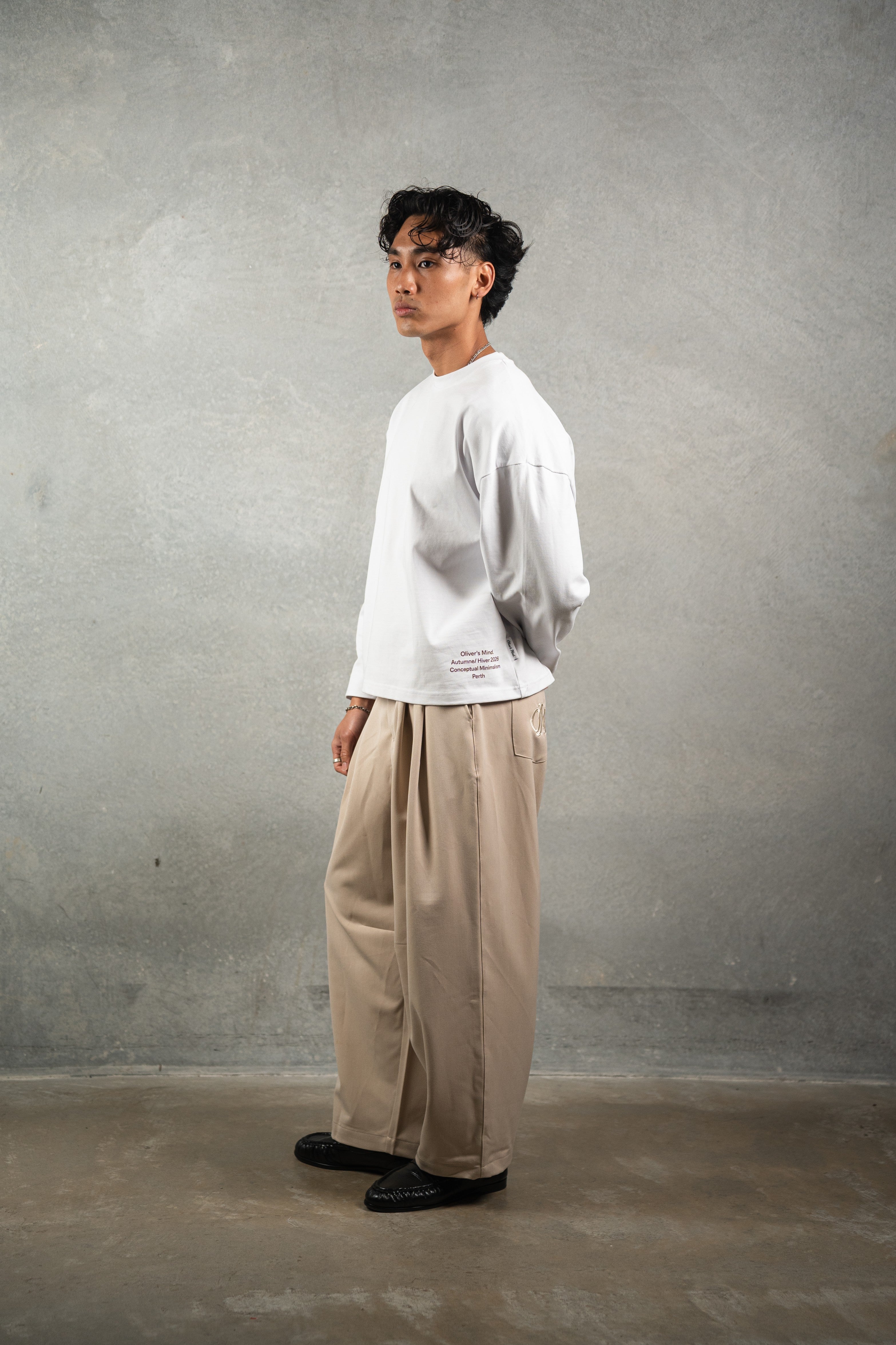 Dune Pleated Pants